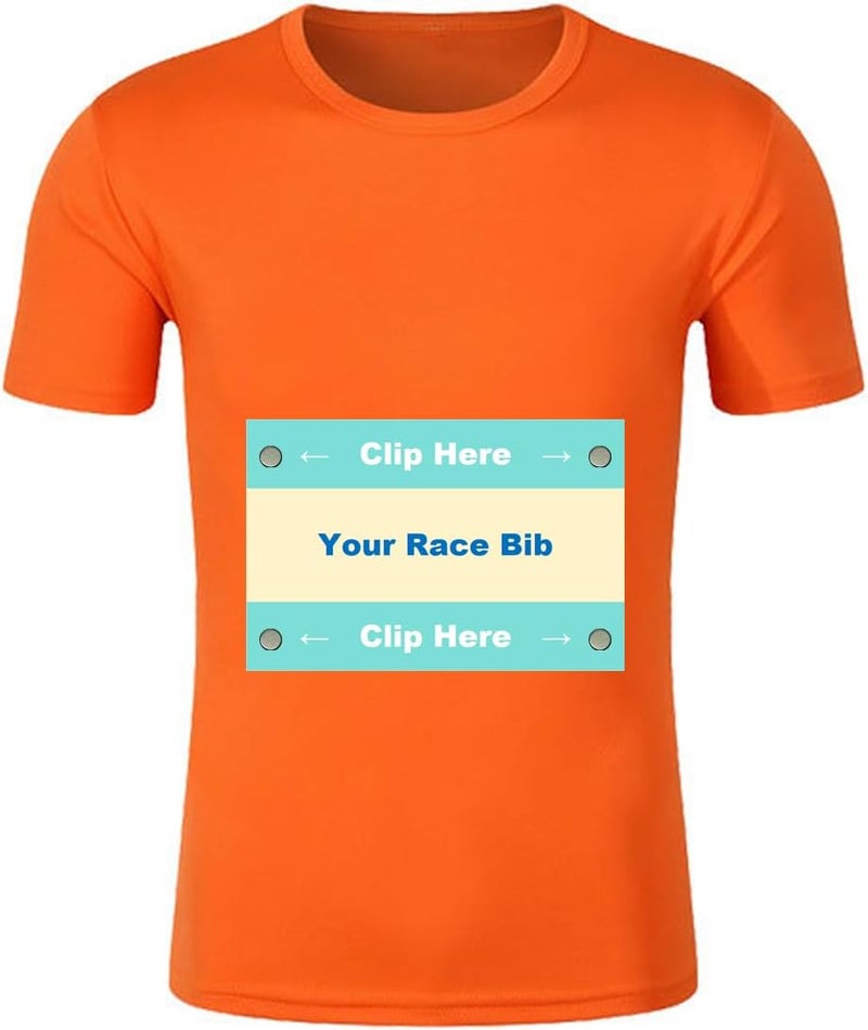 FIOTCEL No-Puncture Bib Fixing System - Magnetic Bib Clips for Runners, Cyclists & Dancers | Reusable Bib Holders with N35 Neodymium Magnets | Ultra-Thin Bib Buckles for Sport Events - Image 5